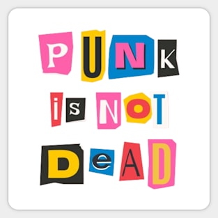 Punk Is Not Dead Sticker